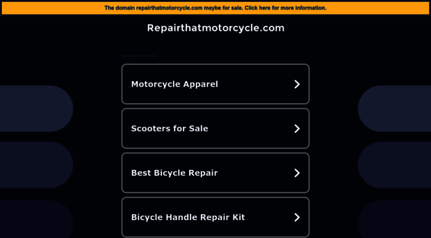 repairthatmotorcycle.com