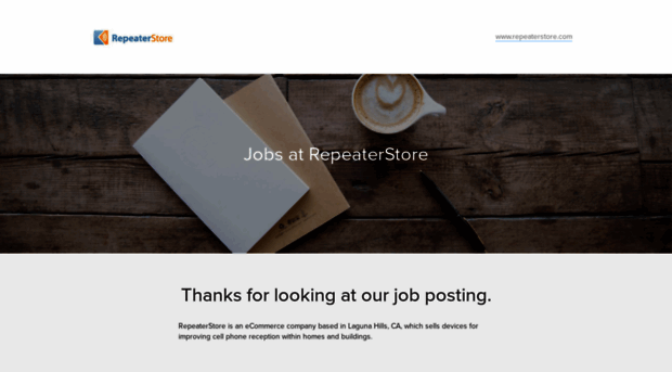 repeaterstore.recruiterbox.com