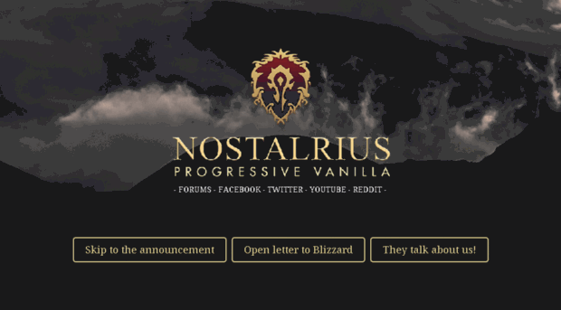 report.nostalrius.org