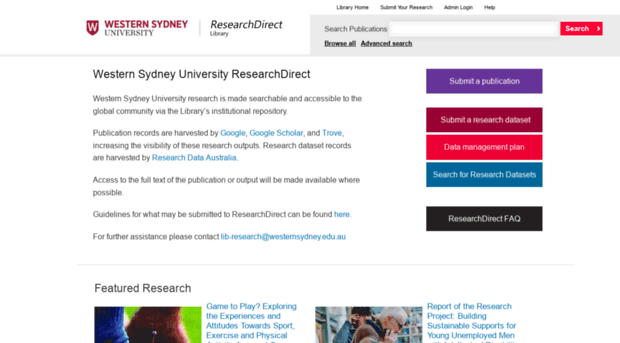 researchdirect.uws.edu.au