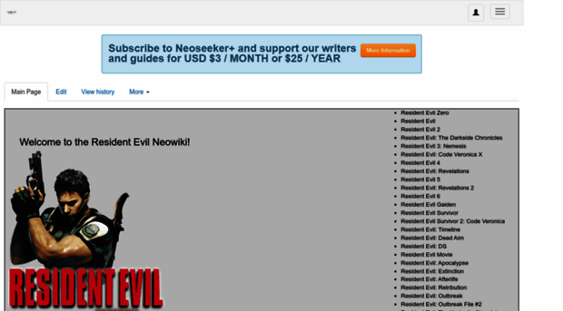 residentevil.neoseeker.com