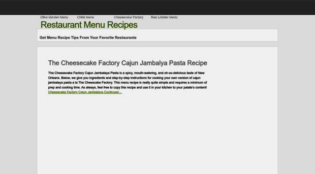 restaurantmenurecipes.com