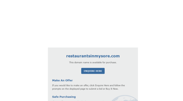 restaurantsinmysore.com