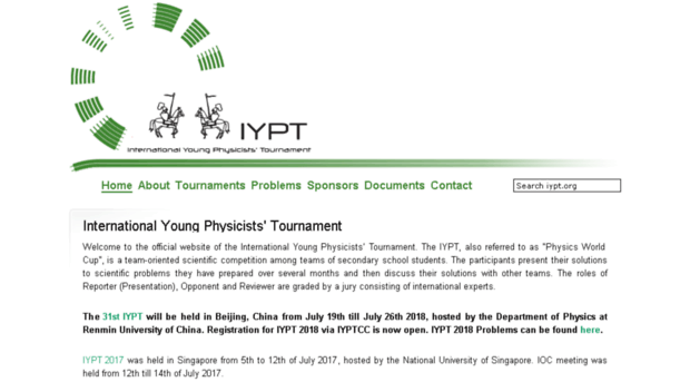results.iypt.org