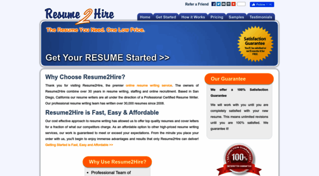 resume2hire.com