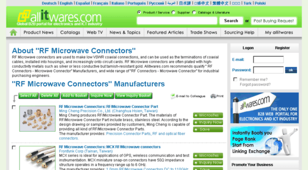 rf-microwave-connectors.allitwares.com