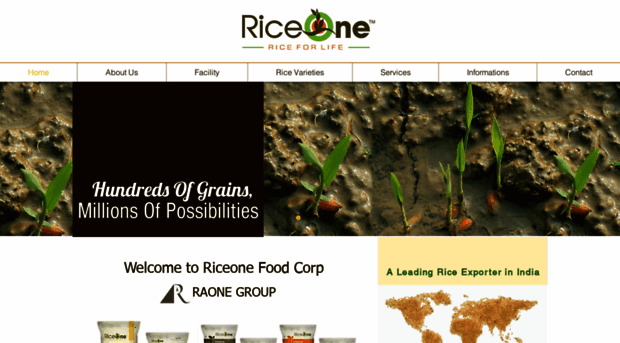 riceonefoodcorp.com