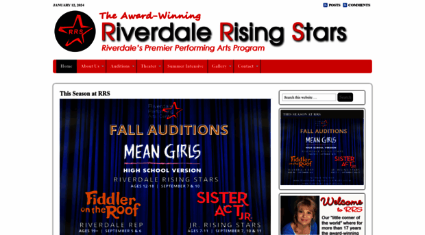 riverdalerisingstars.com
