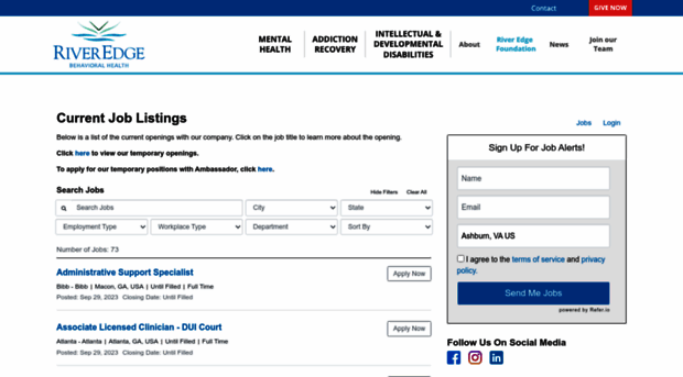 riveredge.applicantpro.com