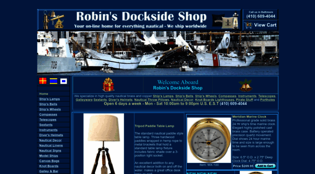 robinsdocksideshop.com
