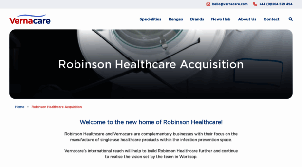 robinsonhealthcare.com