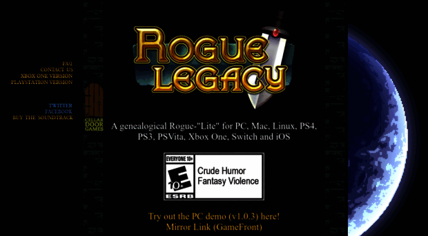 roguelegacy.com