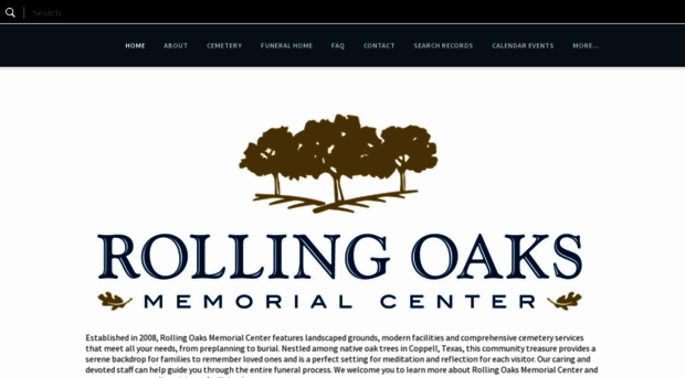 rollingoaksmemorialcenter.com