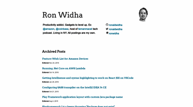 ronaldwidha.net