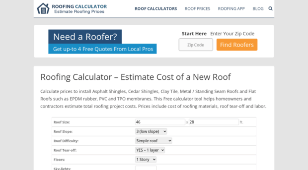 roofingcalculator.org