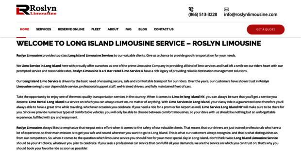 roslynlimousine.com