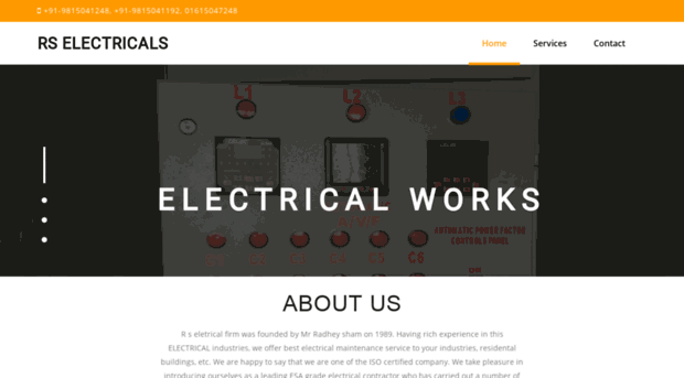 rselectricals.in