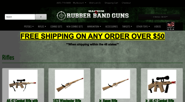 rubberbandguns.com