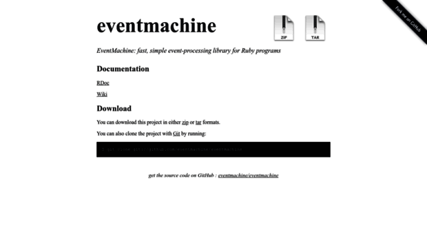 rubyeventmachine.com