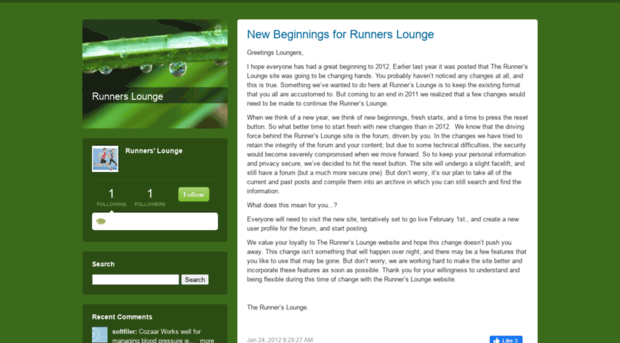 runnerslounge.com