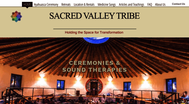 sacredvalleytribe.com