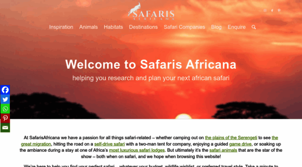 safarisafricana.com
