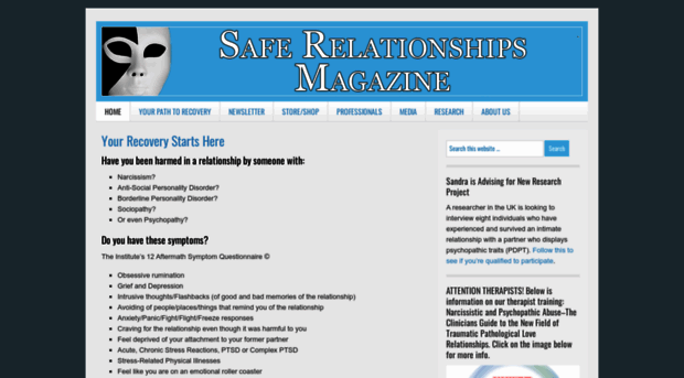 saferelationshipsmagazine.com