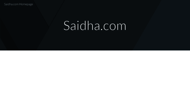 saidha.com