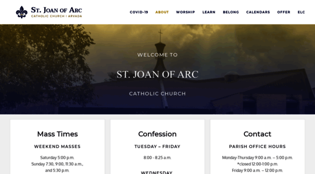 saintjoancatholic.org