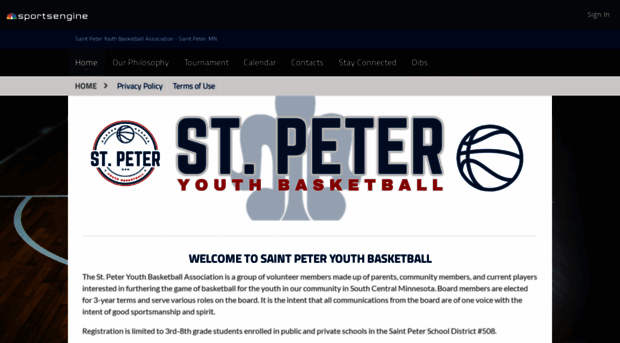 saintpeteryouthbasketball.org