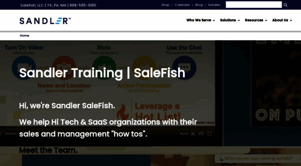 salefish.sandler.com