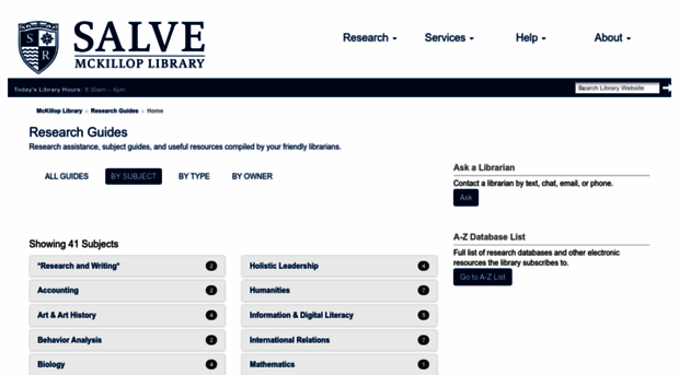 salve.libguides.com