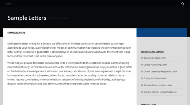 sampleletters.net