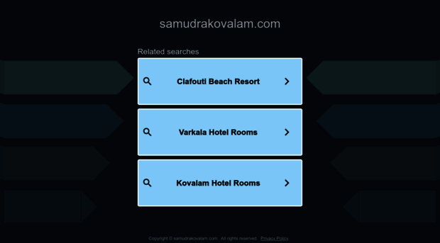 samudrakovalam.com