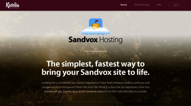 sandvoxhosting.com