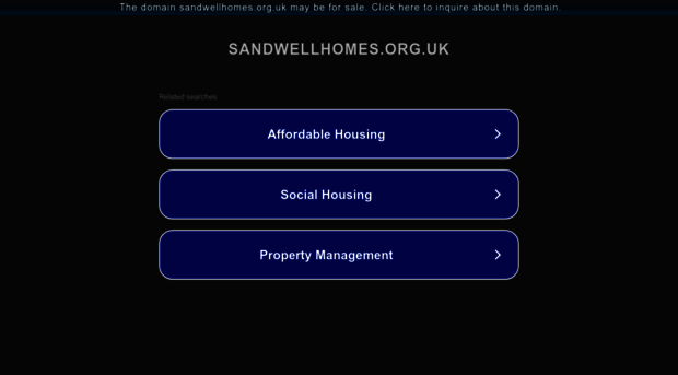 sandwellhomes.org.uk