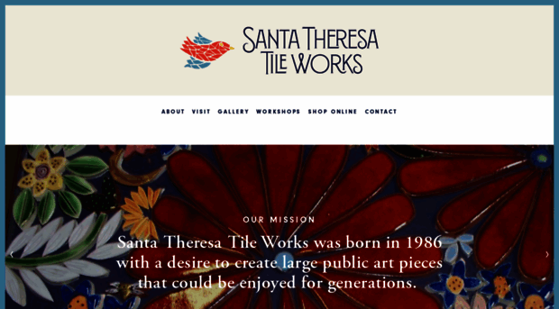 santatheresatileworks.com