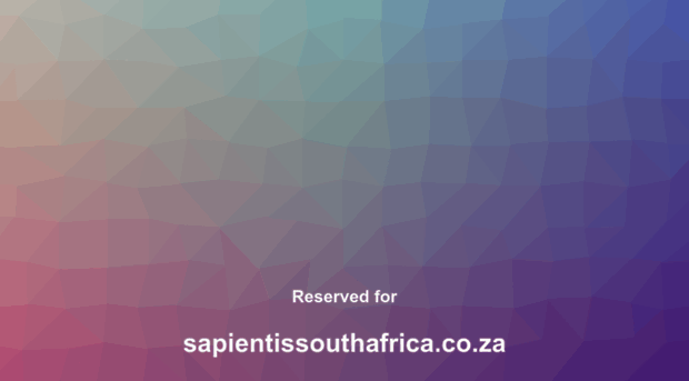 sapientissouthafrica.co.za