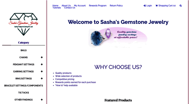 sashasgemstonejewelry.com