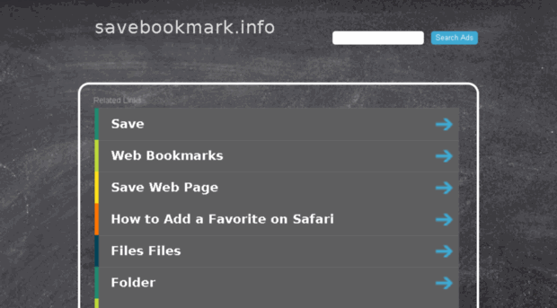 savebookmark.info