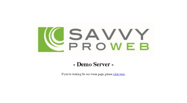 savvyprodemo.com