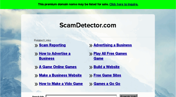scamdetector.com