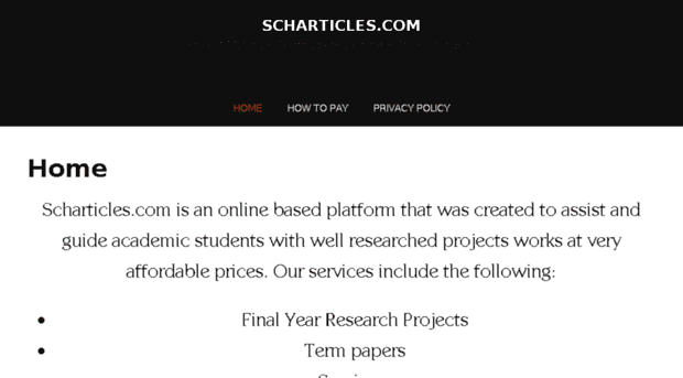 scharticles.com