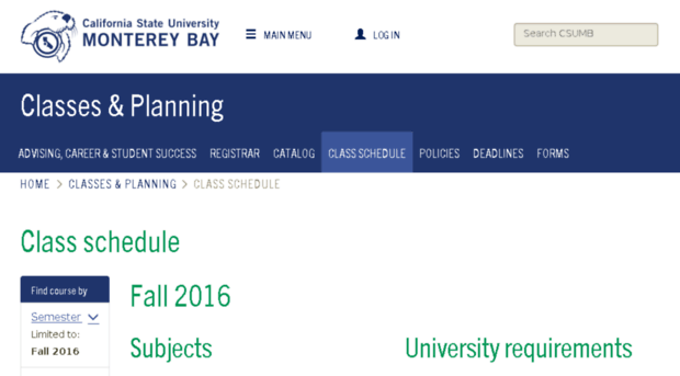 schedule.csumb.edu