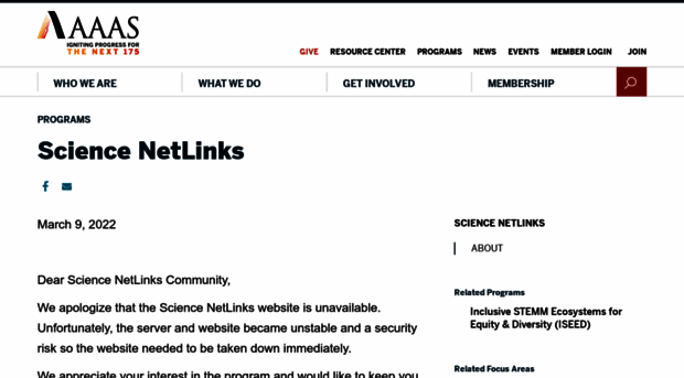 sciencenetlinks.org