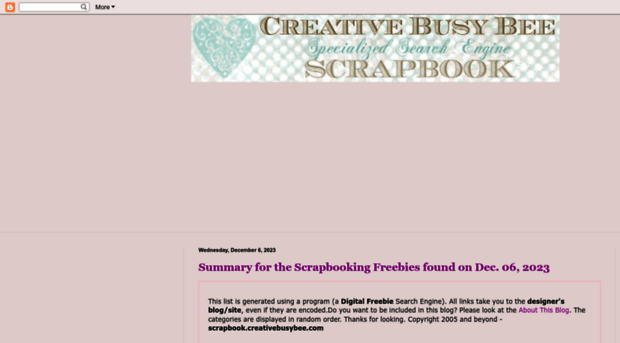 scrapbook.creativebusybee.com