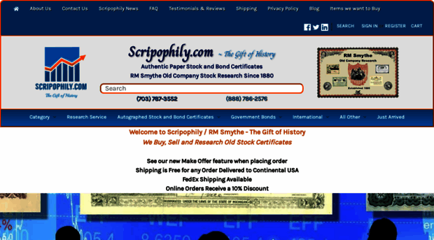 scripophily.net