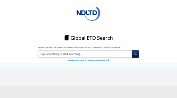 search.ndltd.org