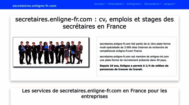 secretaires.enligne-fr.com