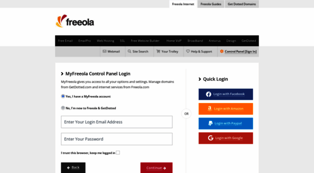 secure.freeola.com